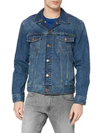 Kurtki męskie - Wrangler Męska kurtka dżinsowa Classic Denim - miniaturka - grafika 1