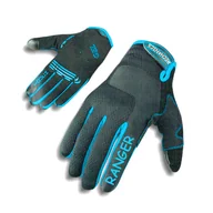 Rękawiczki rowerowe - Rękawiczki rowerowe RANGER Mechanics rozm.L niebieskie - miniaturka - grafika 1
