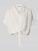 Koszule damskie - Bluzka koszulowa o kroju regular fit z czystej wiskozy model ‘PAULA LIFE’ - miniaturka - grafika 1