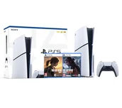Konsole Playstation - Sony PlayStation 5 Slim D Chassis PS5 1TB z napędem + The Last of Us Part I + The Last of Us Part II Remastered - miniaturka - grafika 1