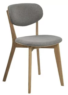 D2.Design Krzesło Minsk szare/ dąb 217430 - Krzesła - miniaturka - grafika 1