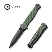Noże - Nóż składany Civivi RS71 Green Canvas Micarta, Black Stonewashed Nitro-V by Robert Saniscalchi (C23025-3) - miniaturka - grafika 1