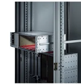 Akcesoria do szaf serwerowych - Prowadnice teleskopowe SCHROFF o profilu C do szafy do zabudowy Varistar, 800 mm - miniaturka - grafika 1