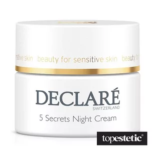 Declare 5 Secrets Night Cream 5 Sekretów Krem na noc 50 ml - Kremy do twarzy - miniaturka - grafika 1