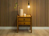 Szafki nocne - Szafka nocna sosnowa IDA dąb - miniaturka - grafika 1