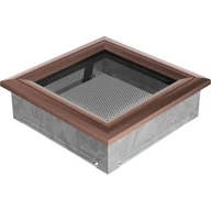 Akcesoria kominkowe - Kratki.pl KRATKA KOMINKOWA OSKAR MIEDZIANA 170X170 MM 17OM - miniaturka - grafika 1