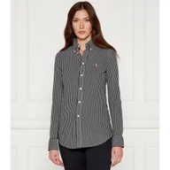 Koszule damskie - POLO RALPH LAUREN Koszula Slim Fit knit oxford - miniaturka - grafika 1