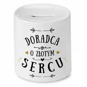 Skarbonki - Dla Doradcy Skarbonka na Urodziny na Prezent z Nadrukiem ze Zdjęciem + Opakowanie na prezent (wzór 01) - miniaturka - grafika 1