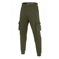 Odzież taktyczna i umundurowanie - Spodnie dresowe Cargo Pit Bull New Brushed Fleece Group Cypress '24 - Ciemnooliwkowe XXL - miniaturka - grafika 1