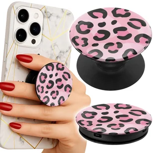 Uchwyt do telefonu Popsocket na palce/stojak RÓŻOWA PANTERKA PANTERA WZORY - Uchwyty samochodowe do telefonów Uchwyt do telefonu Popsocket na palce/stojak RÓŻOWA PANTERKA PANTERA WZORY - Uchwyty samochodowe do telefonów - miniaturka - grafika 1
