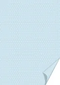 Scrapbooking - Karton, Kropki, błękitny - miniaturka - grafika 1