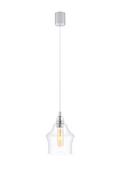 Lampy sufitowe - Kaspa Longis II lampa wisząca 1-punktowa (przewód Biały) 10131109 - miniaturka - grafika 1