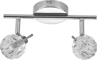 Lampy sufitowe - Candellux BOMBOLA LAMPA SUFITOWA LISTWA 2X40W G9 CHROM BEZ ŻARÓWEK 92-70296 92-70296 - miniaturka - grafika 1