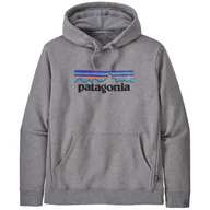 Bluzy sportowe męskie - Bluza Patagonia P-6 Logo Uprisal Hoody Rozmiar: S / Kolor: szary - miniaturka - grafika 1