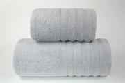 Ręczniki - Greno Ręcznik bawełniany Alexa Jasny Popiel - miniaturka - grafika 1