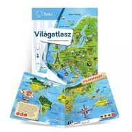 Edukacja przedszkolna - Tolki: Interaktywna książka audio - Atlas świata - miniaturka - grafika 1
