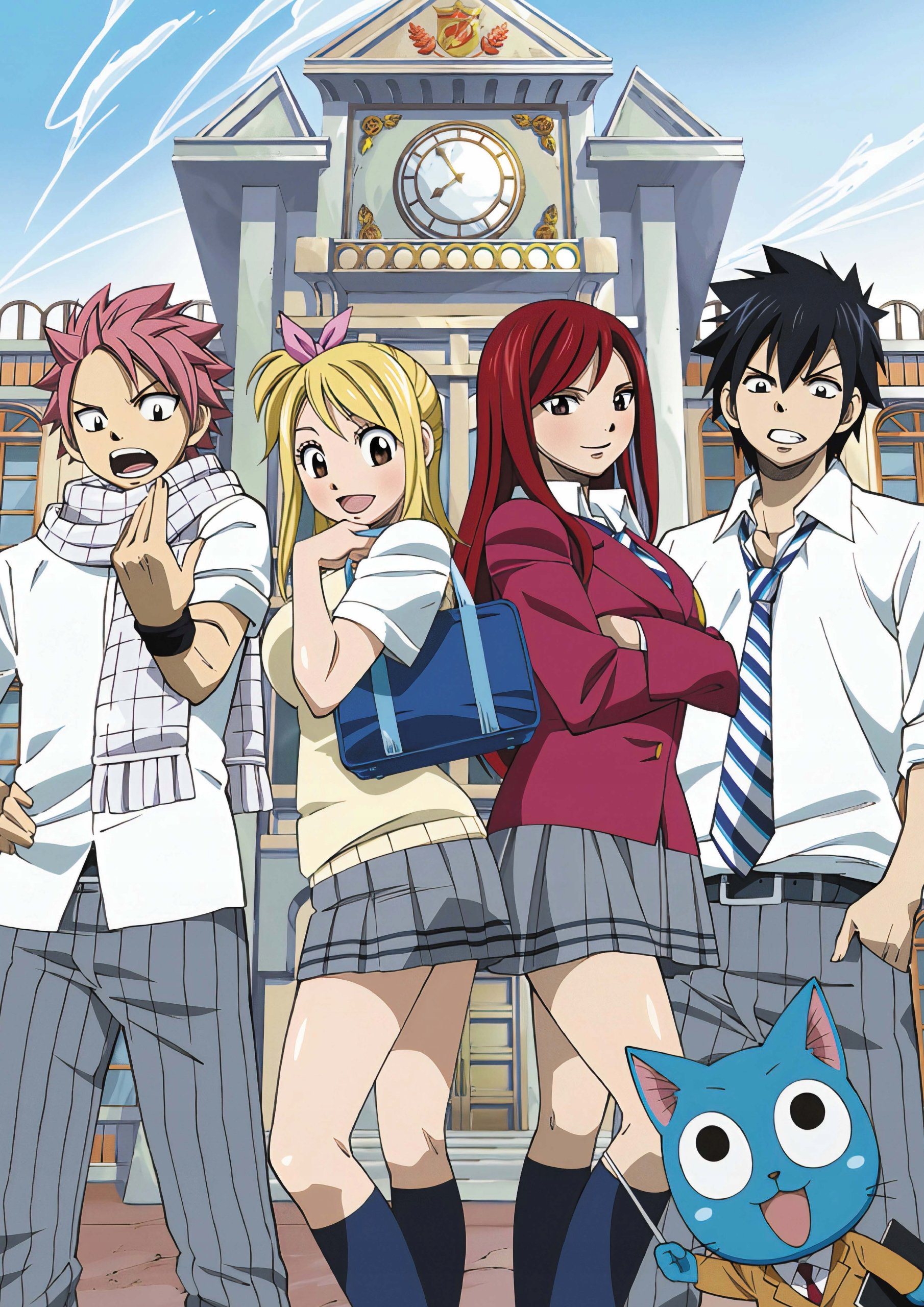 Plakat A3 Fairy Tail Anime Manga
