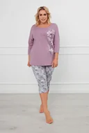 Piżamy damskie - Ibena piżama damska 3/4 rękaw, 3/4 spodnie - Italian Fashion - miniaturka - grafika 1
