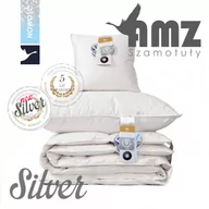 Kołdry - Kołdra zimowa SILVER PUCH GĘSI 90% AMZ 155x200 - miniaturka - grafika 1