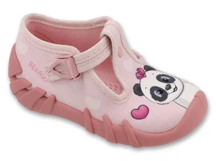 Kapcie dziewczęce różowe Befado 110P520 domowe do przedszkola na zapinki-21 - Buty dla dziewczynek Kapcie dziewczęce różowe Befado 110P520 domowe do przedszkola na zapinki-21 - Buty dla dziewczynek - miniaturka - grafika 1