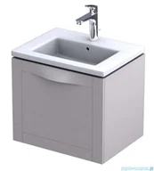 Szafki łazienkowe - Oristo Skagen szafka z umywalką wisząca 59x50x45 piaskowy mat OR49-SD1S-60-10+UME-TW-60-91 | - miniaturka - grafika 1