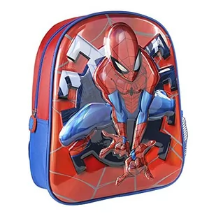 CERDA Unisex dziecięcy mochila Infantil 3D Premium Metalizada Spiderman metaliczny plecak, wielokolorowy, 26,0 x 31,0 x 10,0 cm - Plecaki szkolne i tornistry - miniaturka - grafika 1