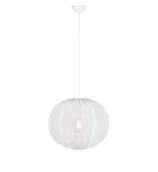 Lampy sufitowe - Kulista lampa lampion z białym abażurem 108792 z serii FLORENCE - miniaturka - grafika 1