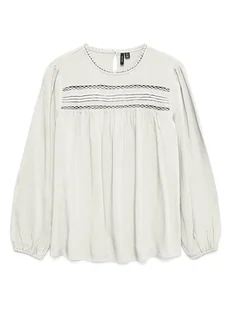 Vero Moda Bluzka w kolorze białym - Bluzki damskie - miniaturka - grafika 1