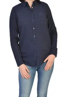 Koszule damskie - LEE ONE POCKET SHIRT MEDIEVAL BLUE KOSZULA - miniaturka - grafika 1