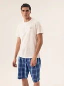 Piżamy damskie - Piżama Dock 42616 Biała - miniaturka - grafika 1