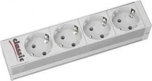 Listwa zasilająca Bachmann 4 gniazda biała - Listwy zasilające - miniaturka - grafika 1