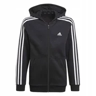 Bluzy dla dziewczynek - Bluza dziecięca Adidas 3S Fz Hd GQ8900 - miniaturka - grafika 1