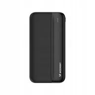 Powerbanki - Wozinsky Powerbank 10000mAh 2 x USB czarny WPBBK1 - miniaturka - grafika 1
