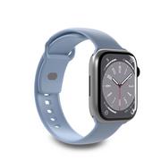 Paski - PURO ICON - Elastyczny pasek do Apple Watch 42/44/45/49 mm (S/M & M/L) (Powder Blue) - miniaturka - grafika 1