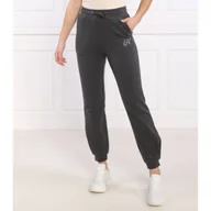 Dresy damskie - EA7 Spodnie dresowe | Regular Fit - miniaturka - grafika 1