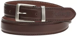 Schott Pasek męski 7308, uniwersalny, brązowy, XS (Rozmiar producenta:80) - Paski - miniaturka - grafika 1
