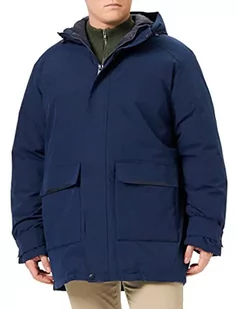 JACK & JONES Męska kurtka Jjetiko Parka Sn, granatowy blezer, M - Kurtki męskie - miniaturka - grafika 1