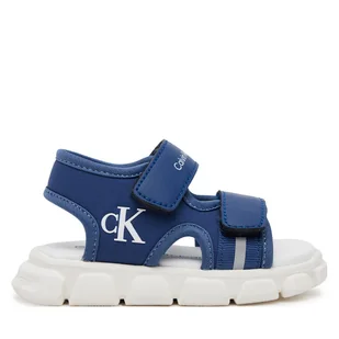 Sandały Calvin Klein Jeans V1B2-83020-1591 Niebieski - Buty dla chłopców - miniaturka - grafika 1