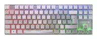 Klawiatury - CHERRY XTRFY MX 8.2 TKL Wireless XAGA Gaming USB + RF Wireless + Bluetooth QWERTZ Niemiecki Biały G80-3882SJADE-0 - miniaturka - grafika 1