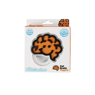 Gryzak Mózg Pomarańczowy - Gryzaki dla dzieci - miniaturka - grafika 1