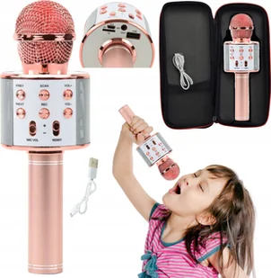 Skleplolki BEZPRZEWODOWY MIKROFON GŁOŚNIK BLUETOOTH KARAOKE - Instrumenty muzyczne dla dzieci - miniaturka - grafika 1