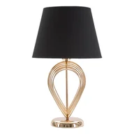 Noże stołowe - Czarna lampa stołowa Mauro Ferretti Maxt, ø 32,5 cm - miniaturka - grafika 1