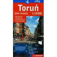 Atlasy i mapy - Plan Miasta Toruń plus 4   DEMART - miniaturka - grafika 1