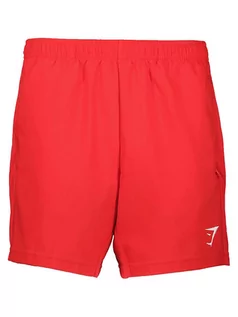 Spodnie sportowe damskie - Gymshark Szorty funkcyjne "Sport" w kolorze czerwonym - grafika 1
