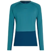 Koszulki sportowe męskie - Męska koszulka Icebreaker Men Merino 200 ZoneKnit LS Crewe Rozmiar: L / Kolor: niebieski/jasnoniebieski - miniaturka - grafika 1