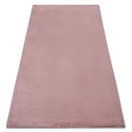 Dywany - Dywan Bunny, Imitacja futra królika, różowy, 160x220 cm - miniaturka - grafika 1