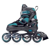 Rolki - Meteor Rolki Invert czarne r 34-37 22337 - miniaturka - grafika 1