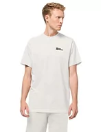 Koszulki męskie - Jack Wolfskin koszulka męska essential, biały, M - miniaturka - grafika 1