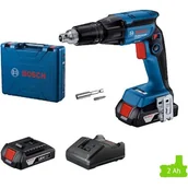 Wkrętarki - BOSCH WKRĘTARKA DO PŁYT G-K GTB 185-LI 2x2,0Ah - miniaturka - grafika 1