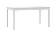 Stoły - Stół ELIOR Elmor, biały, 73x140x70 cm - miniaturka - grafika 1